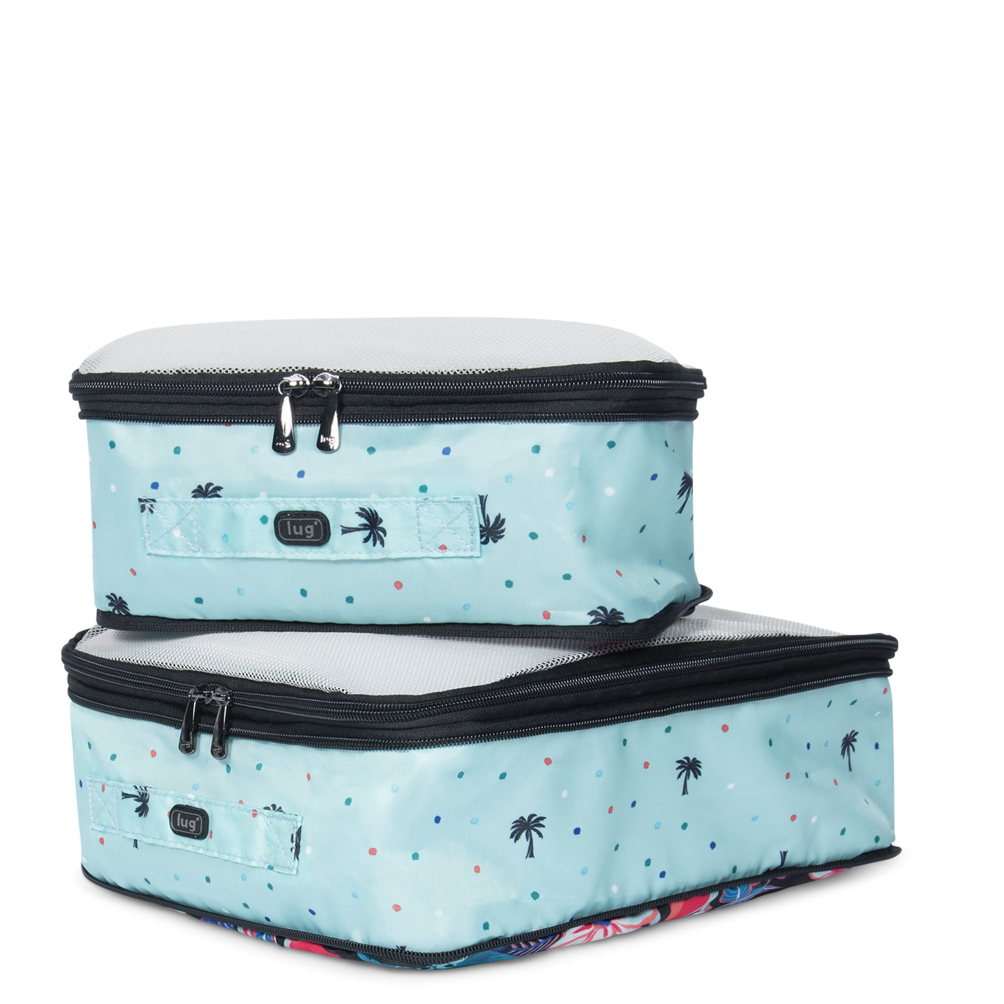 Cargo 2pc Compression Packing Cubes - RESORT TROPICS - Cargo2PC_ResortTropics_01